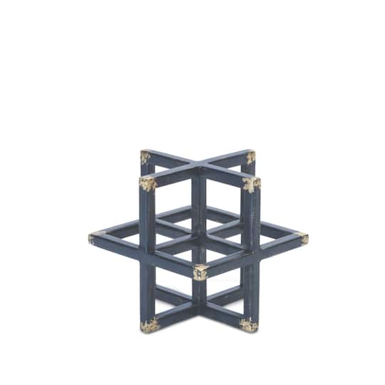 Modern Metal Star Sculpture Set